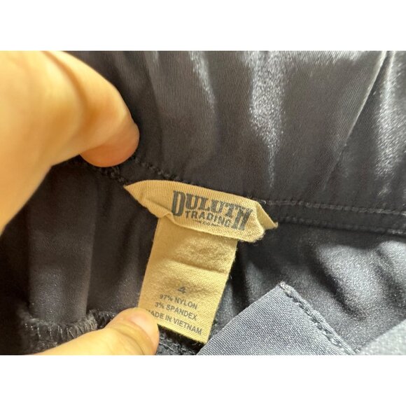 Duluth Trading Co Ink Gray Women's Dry on the Fly 7" Shorts Size 4 46707A - Picture 3 of 6